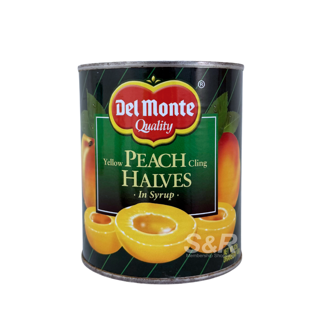 Del Monte Yellow Peach Cling Halves in Syrup 825g Del Monte Yellow Peach Cling Halves in Syrup 825g